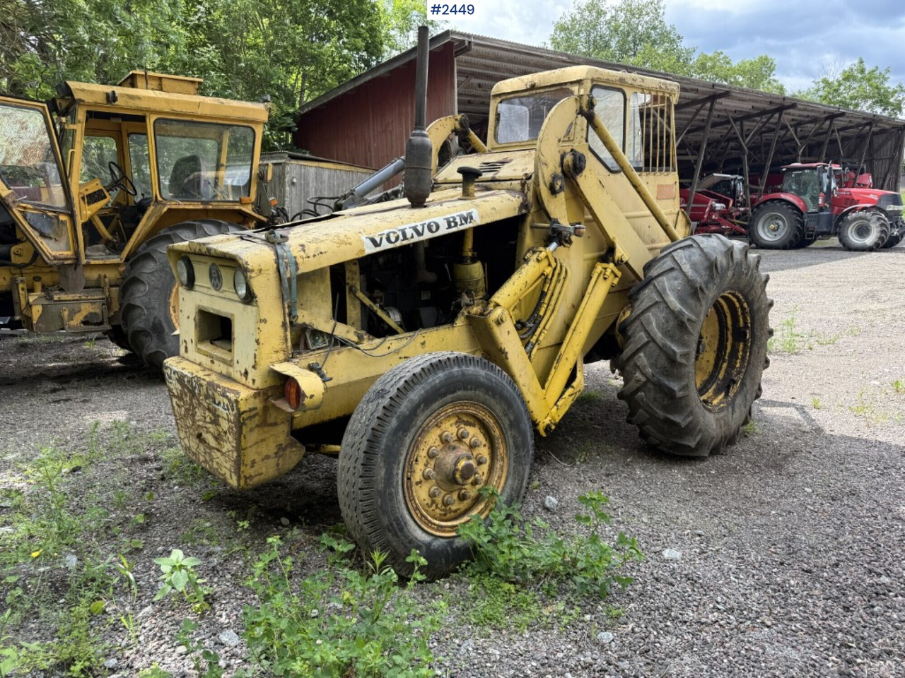 Backhoe loader Volvo BM LM 218 Repair item - Трактор: снимка 3 Backhoe loader Volvo BM LM 218 Repair item - Трактор: снимка 3