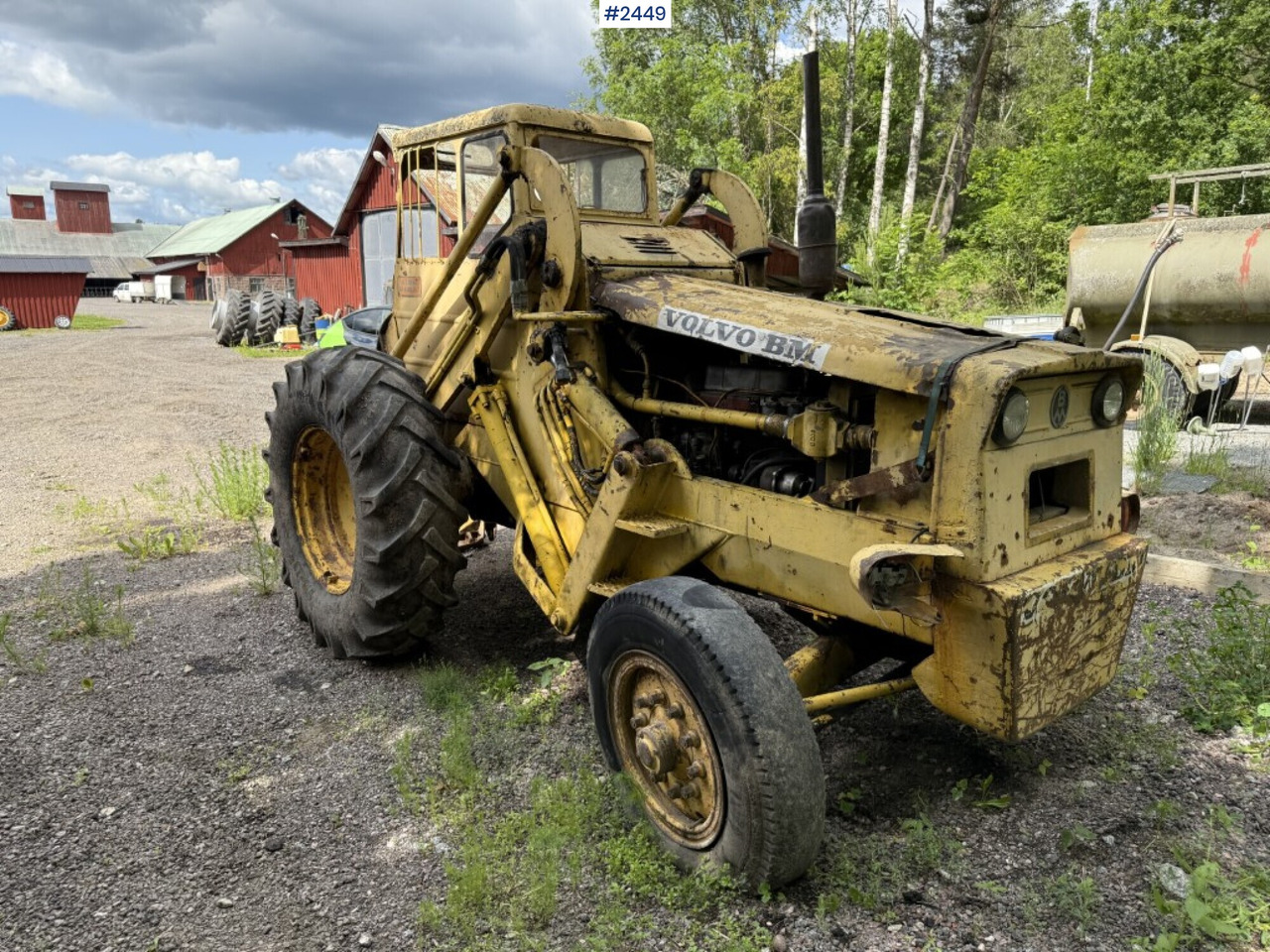 Backhoe loader Volvo BM LM 218 Repair item - Трактор: снимка 5 Backhoe loader Volvo BM LM 218 Repair item - Трактор: снимка 5