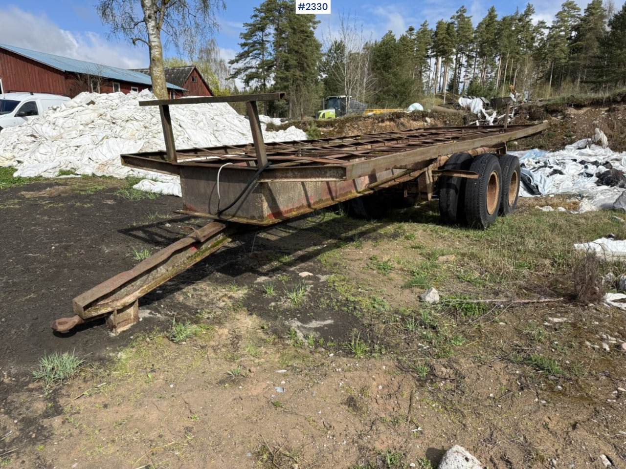 Bale transport Boggie - Селскостопанско ремарке самосвал: снимка 1 Bale transport Boggie - Селскостопанско ремарке самосвал: снимка 1