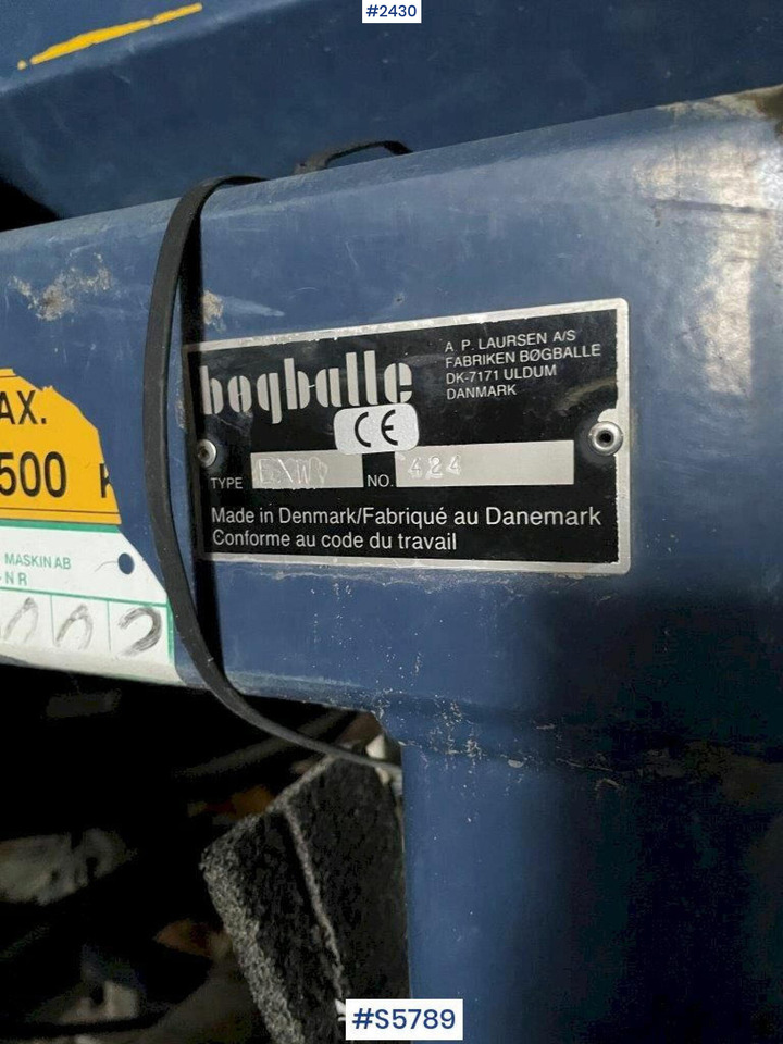 Разпръсквач за оборски тор Bogballe Manure spreader: снимка 8