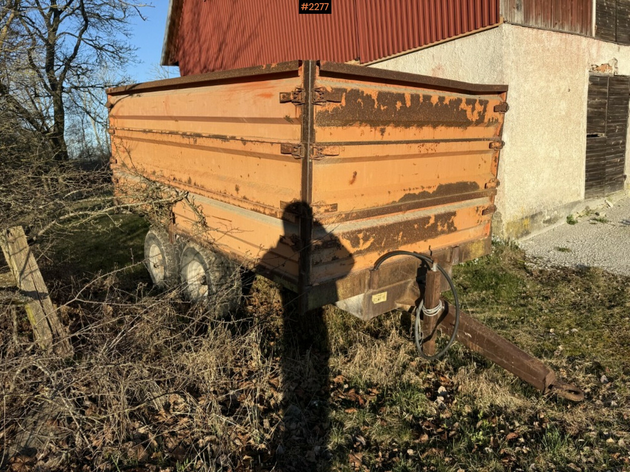 Селскостопанско ремарке самосвал Grain Wagon Boggie: снимка 6