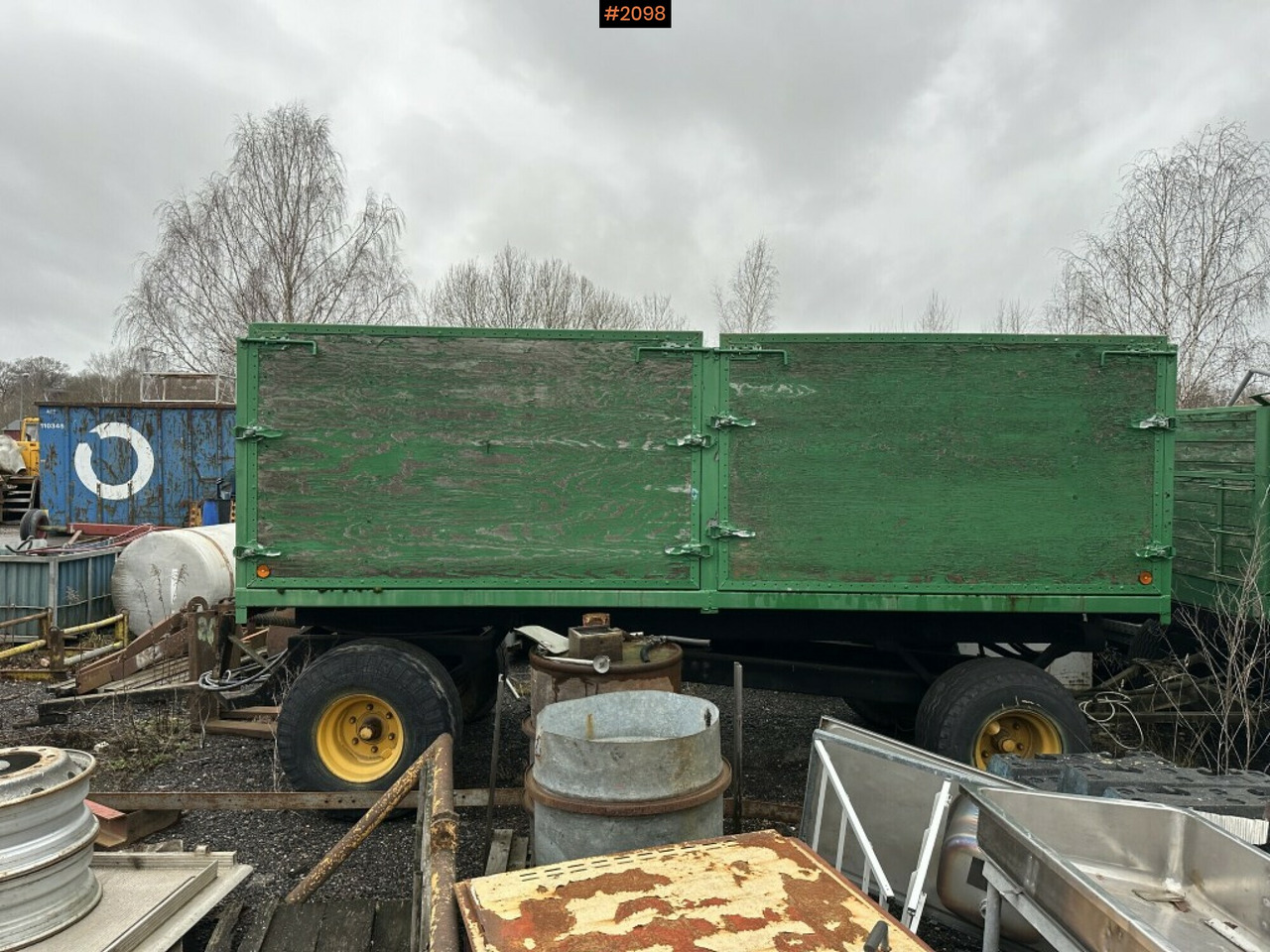 Grain wagon, tipping - Селскостопанско ремарке самосвал: снимка 2 Grain wagon, tipping - Селскостопанско ремарке самосвал: снимка 2