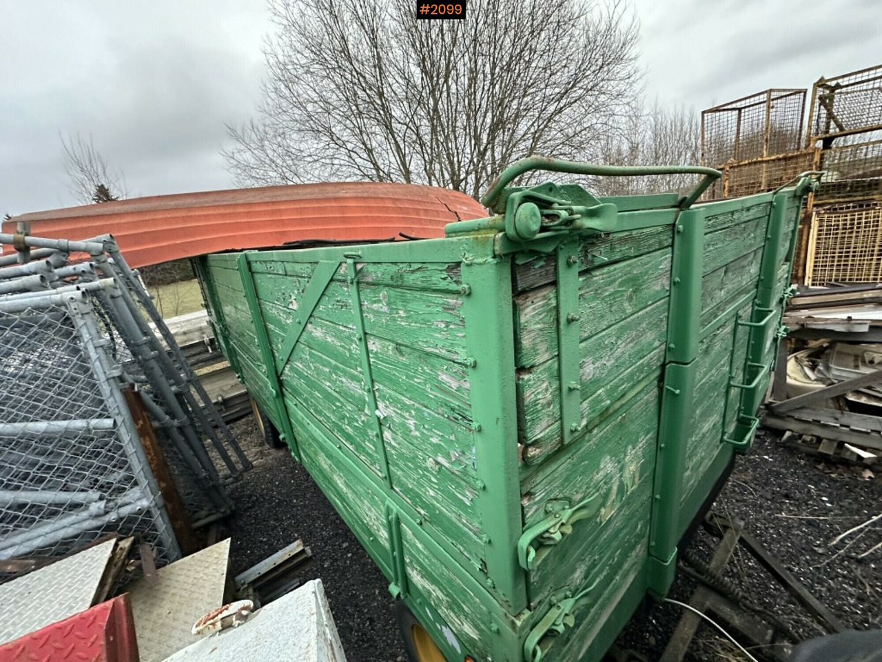 Grain wagon with side tipping - Селскостопанско ремарке самосвал: снимка 4 Grain wagon with side tipping - Селскостопанско ремарке самосвал: снимка 4