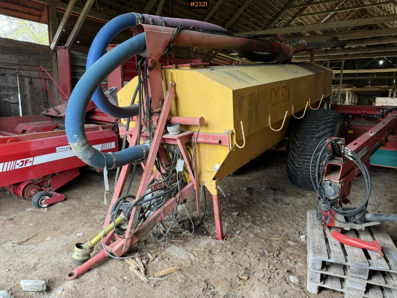 Manure tank Olby 10B30 - Цистерна за течен тор: снимка 1 Manure tank Olby 10B30 - Цистерна за течен тор: снимка 1