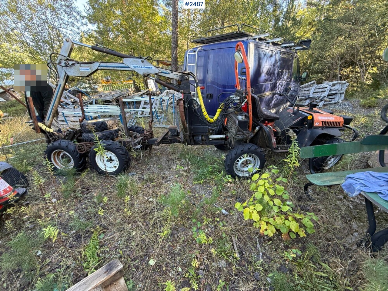 Форвардер Mini forwarder Vimek Minimaster 101: снимка 1