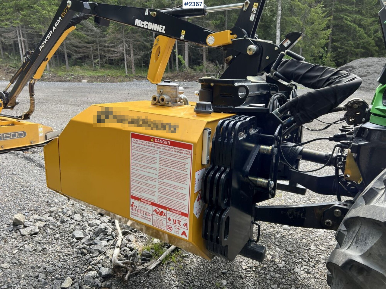 Машина за сено и фураж Pasture plaster RH1500 and Maschio Giraffa 210: снимка 13