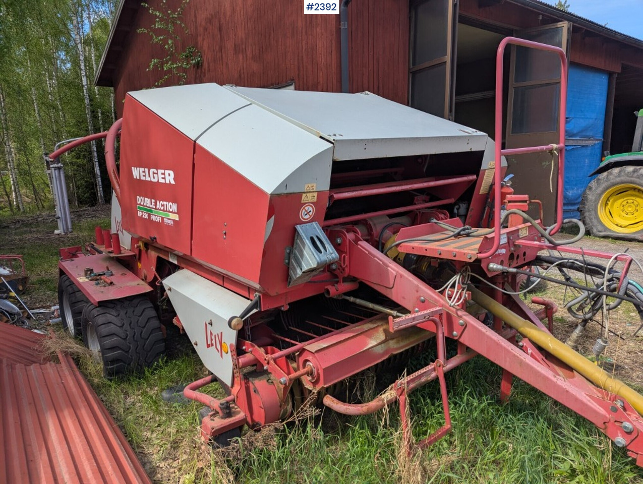 Round baler / Combination baler Welger double action 220 profi - Машина за сено и фураж: снимка 3 Round baler / Combination baler Welger double action 220 profi - Машина за сено и фураж: снимка 3