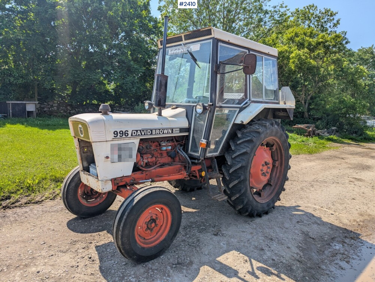 Tractor David Brown 996 - Трактор: снимка 1 Tractor David Brown 996 - Трактор: снимка 1