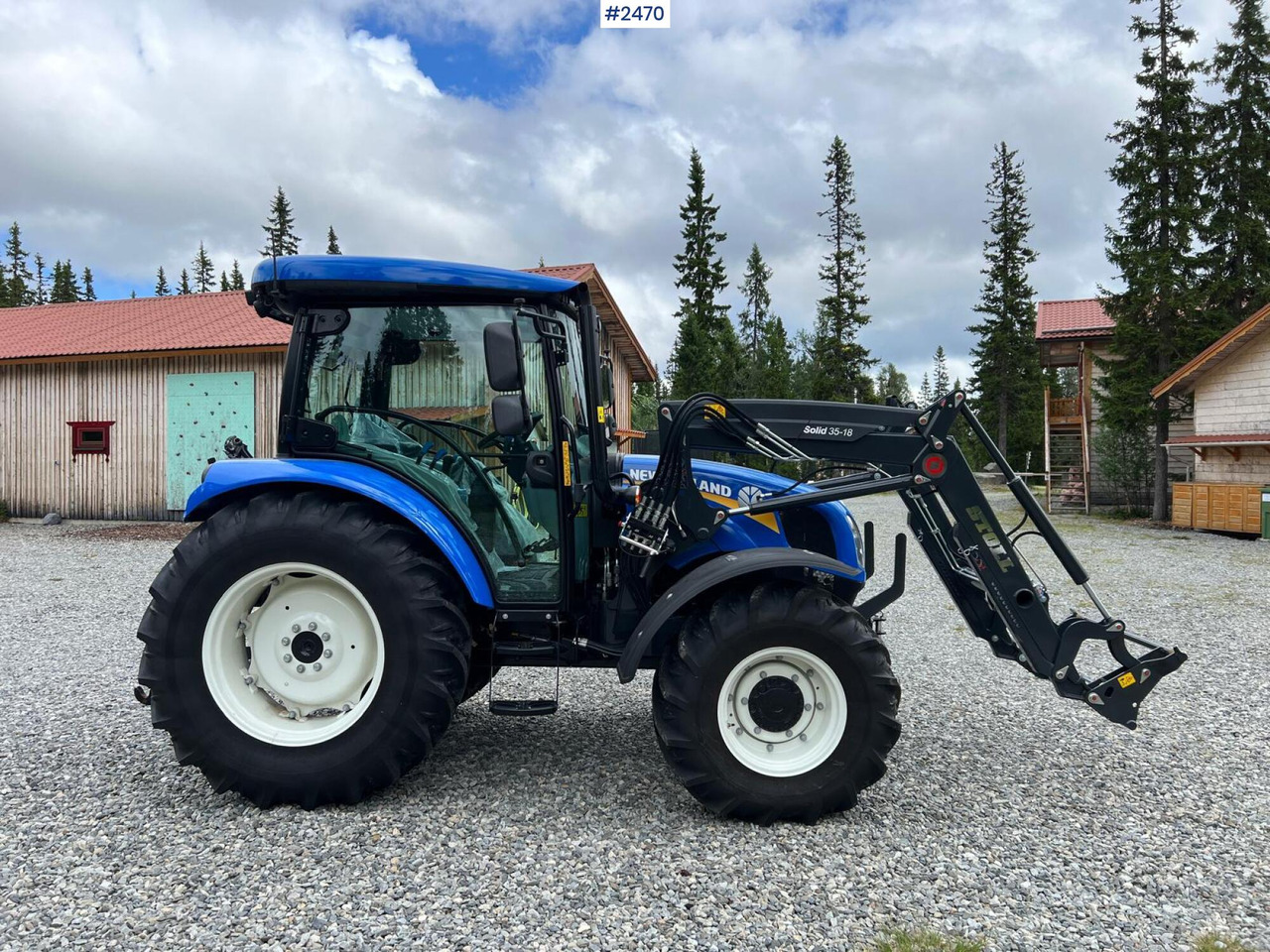 Tractor New Holland T4.75 S Stage V - Трактор: снимка 4 Tractor New Holland T4.75 S Stage V - Трактор: снимка 4