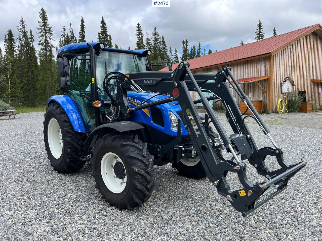 Tractor New Holland T4.75 S Stage V - Трактор: снимка 1 Tractor New Holland T4.75 S Stage V - Трактор: снимка 1