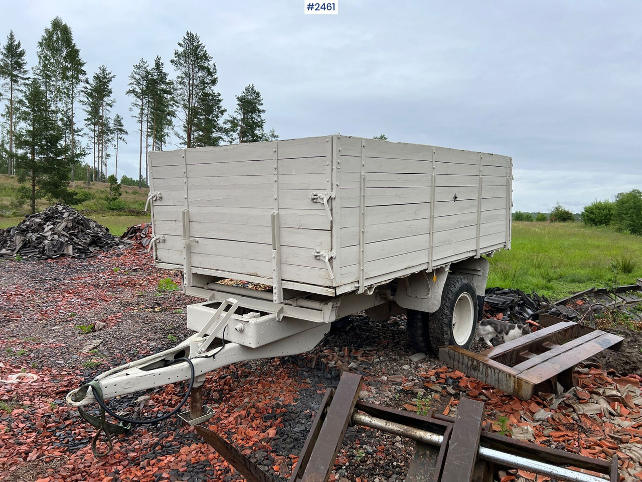 Tractor trailer with tipper - Самосвал ремарке: снимка 2 Tractor trailer with tipper - Самосвал ремарке: снимка 2