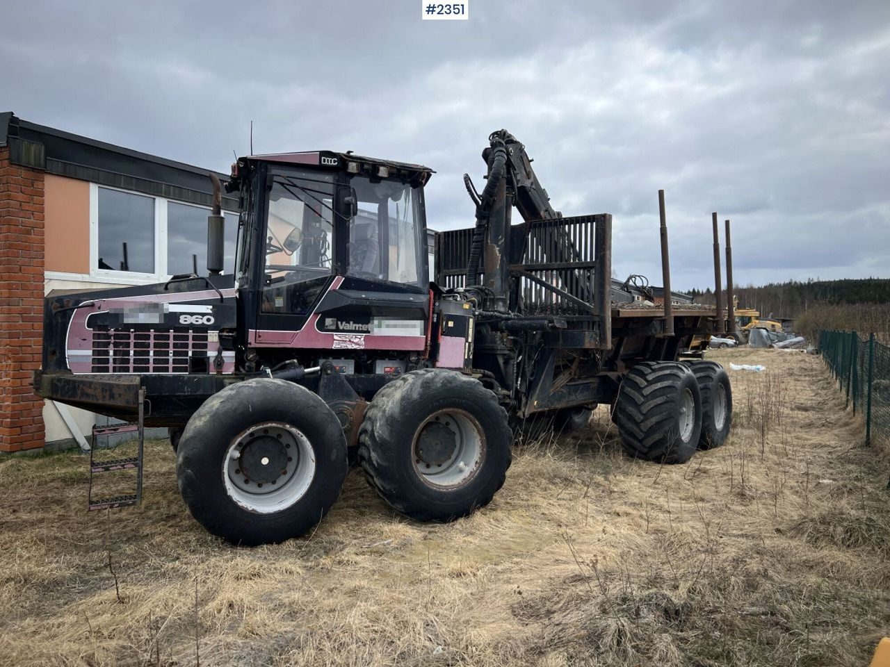 VALMET 860 FORWARDER - Форвардер: снимка 1 VALMET 860 FORWARDER - Форвардер: снимка 1