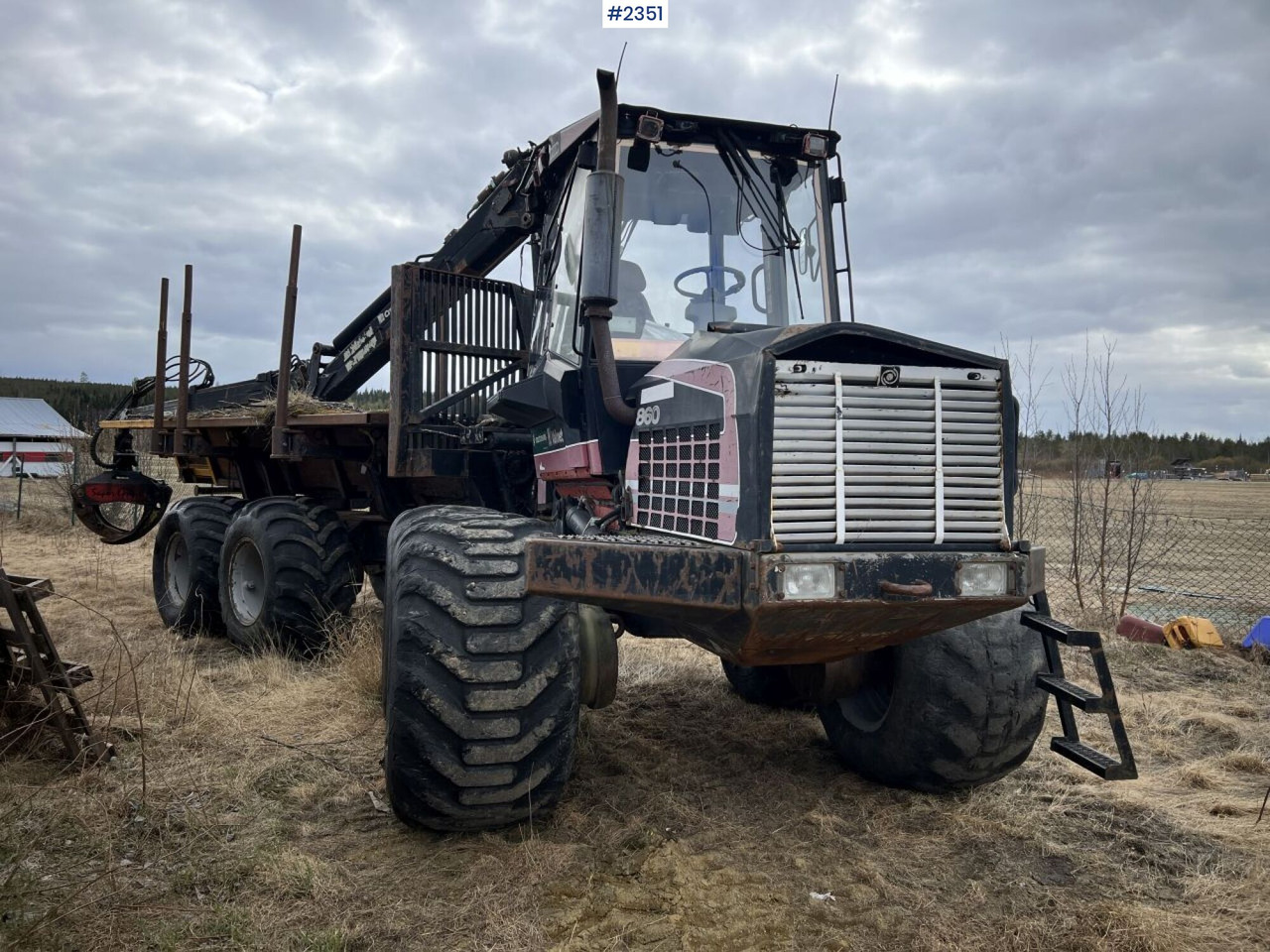 VALMET 860 FORWARDER - Форвардер: снимка 2 VALMET 860 FORWARDER - Форвардер: снимка 2