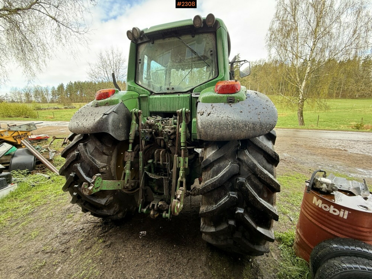 Трактор tractor John Deere 6930 Premium with front loader (see video): снимка 5