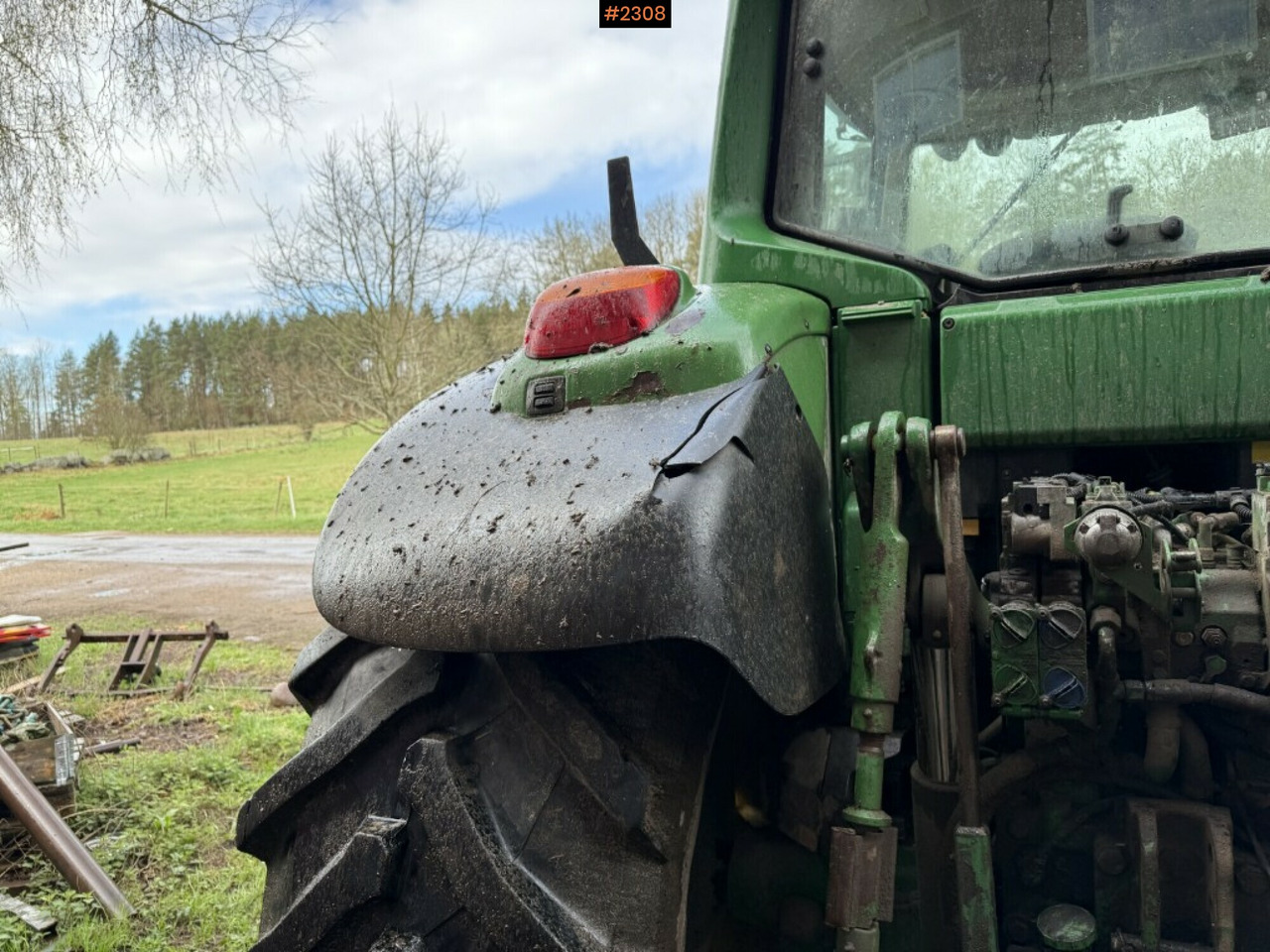 Трактор tractor John Deere 6930 Premium with front loader (see video): снимка 16