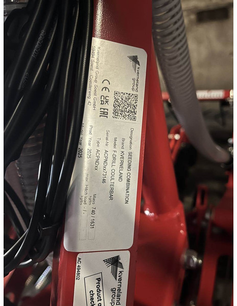 Kverneland CB 3000 3 punt - Комбинирана сеялка: снимка 5 Kverneland CB 3000 3 punt - Комбинирана сеялка: снимка 5
