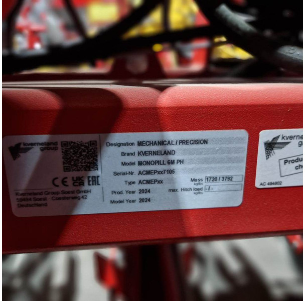 Kverneland Monopil SE Tandem - Прецизна сеялка: снимка 4 Kverneland Monopil SE Tandem - Прецизна сеялка: снимка 4
