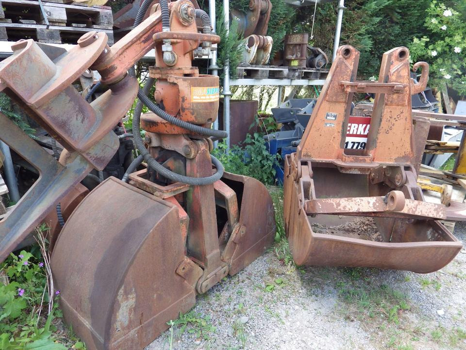 ATLAS GREIFER 600 mm + Schalensatz 800 mm mit MS10 - Грайферна кофа за Строителна техника: снимка 1 ATLAS GREIFER 600 mm + Schalensatz 800 mm mit MS10 - Грайферна кофа за Строителна техника: снимка 1