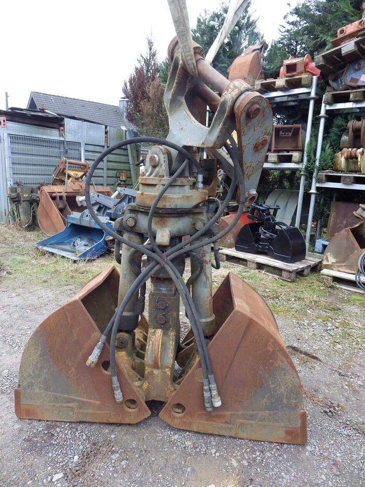 Liebherr GM8 GM10 Greifer 600 mm SB mit SW48 Adapter - Грайферна кофа за Строителна техника: снимка 1 Liebherr GM8 GM10 Greifer 600 mm SB mit SW48 Adapter - Грайферна кофа за Строителна техника: снимка 1