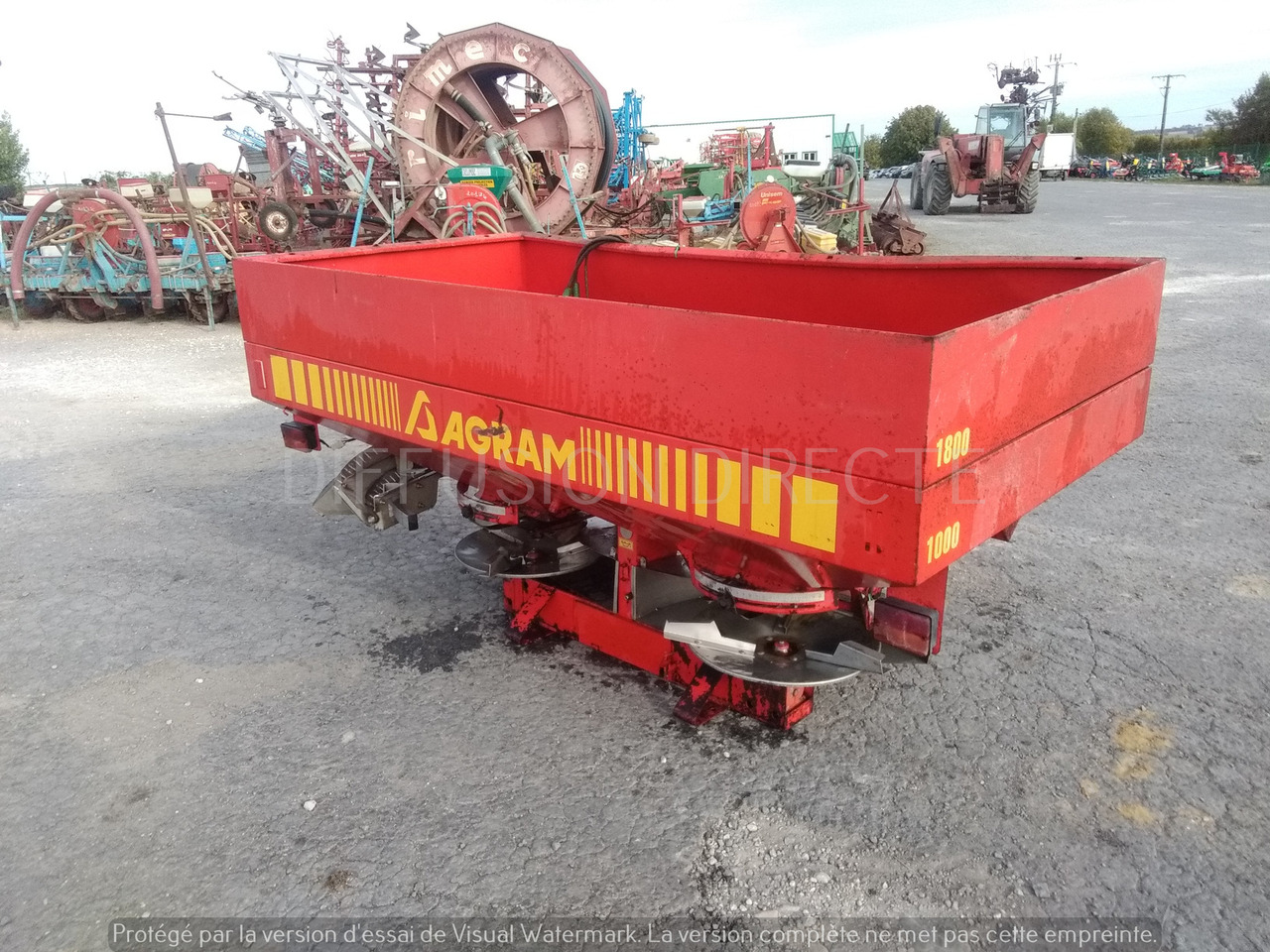 AGRAM DISTRIBUTEUR D'ENGRAIS JET SPREAD 281 - Тороразпръсквачка: снимка 3 AGRAM DISTRIBUTEUR D'ENGRAIS JET SPREAD 281 - Тороразпръсквачка: снимка 3