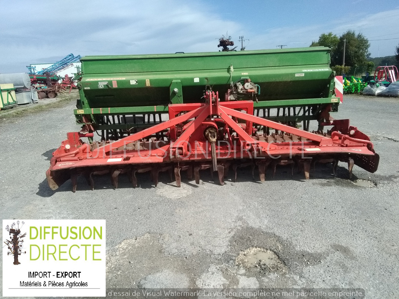 AMAZONE COMBINE DE SEMIS AD 402 - Комбинирана сеялка: снимка 1 AMAZONE COMBINE DE SEMIS AD 402 - Комбинирана сеялка: снимка 1