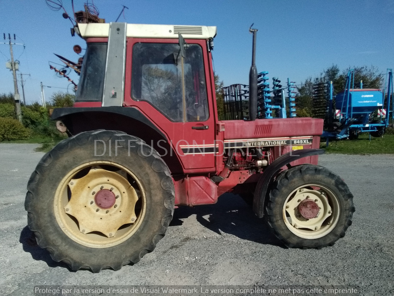 CASE IH TRACTEUR AGRICOLE 845 XL - Трактор: снимка 2 CASE IH TRACTEUR AGRICOLE 845 XL - Трактор: снимка 2