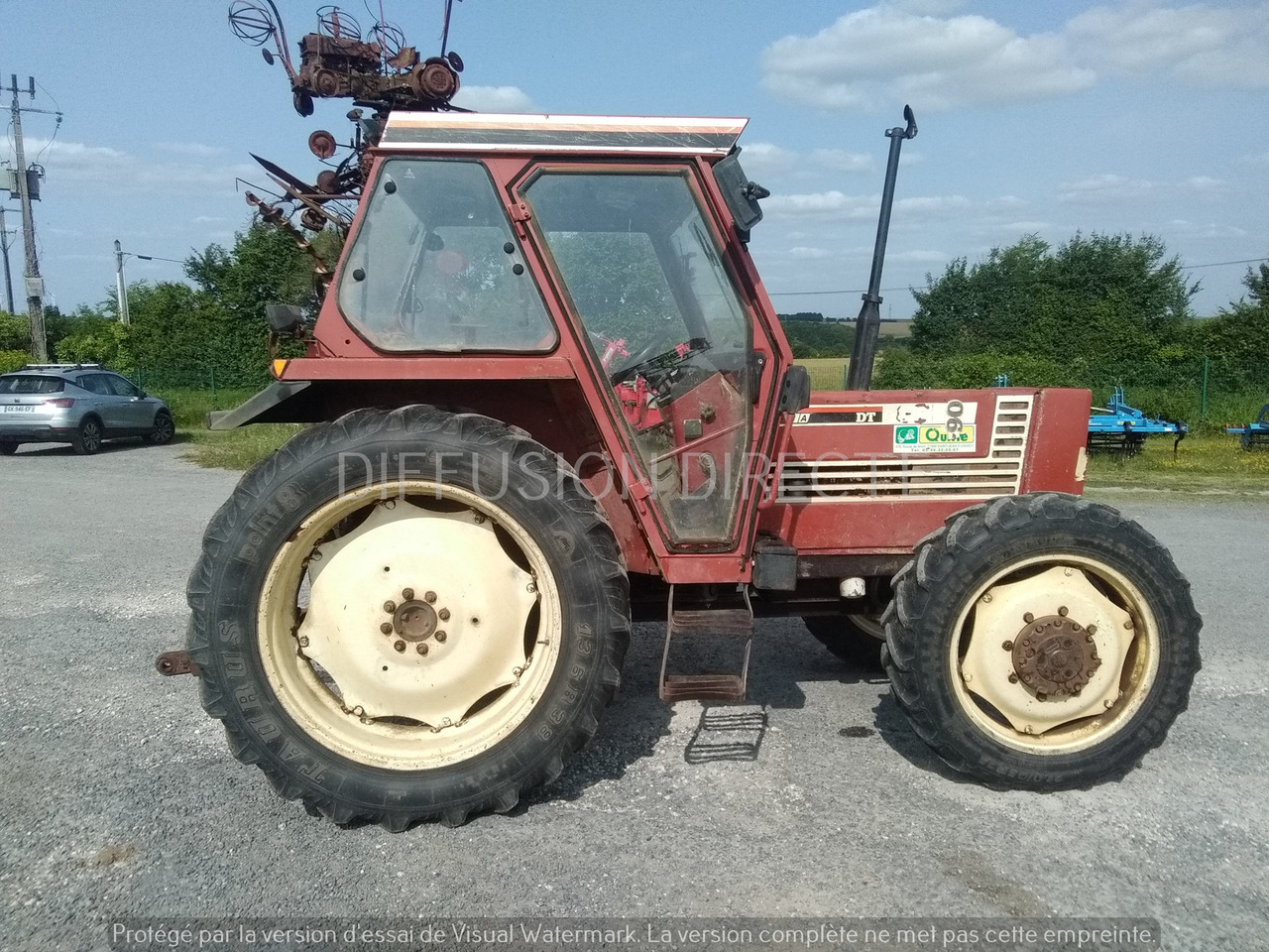 FIAT TRACTEUR AGRICOLE 80-90 DT - Трактор: снимка 3 FIAT TRACTEUR AGRICOLE 80-90 DT - Трактор: снимка 3