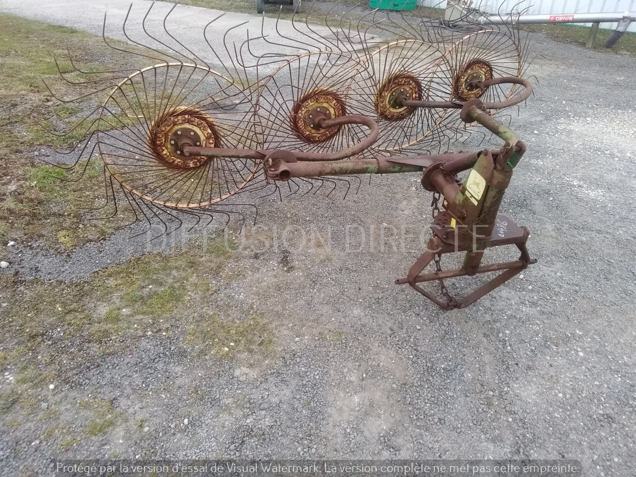 JOHN DEERE ANDAINEUR P 140 - Гребло/ Сенообръщачка: снимка 2 JOHN DEERE ANDAINEUR P 140 - Гребло/ Сенообръщачка: снимка 2