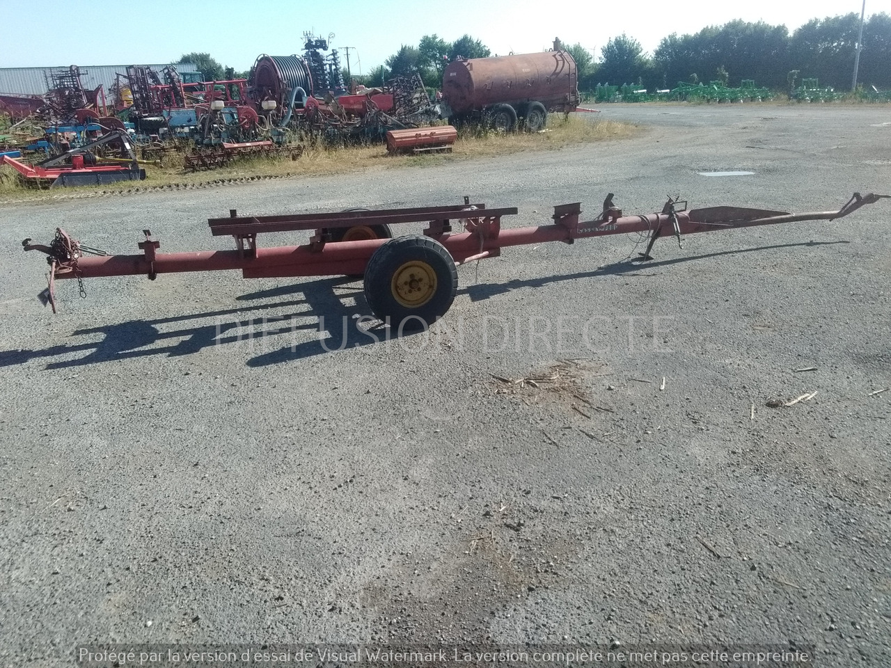 MASSEY FERGUSON CHARIOT DE COUPE 450 - Количка за хедер: снимка 5 MASSEY FERGUSON CHARIOT DE COUPE 450 - Количка за хедер: снимка 5