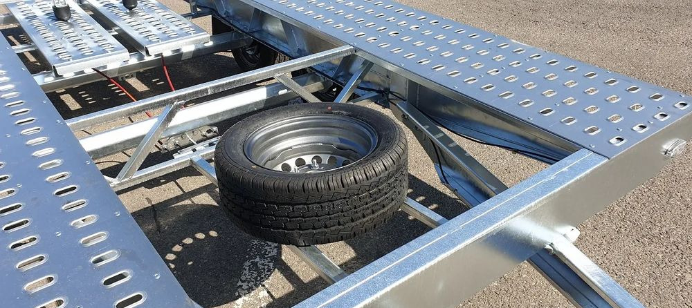 Нови Ремарке за кола Niewiadów JUPITER 4x2,1m R13C NOWY MODEL: снимка 6