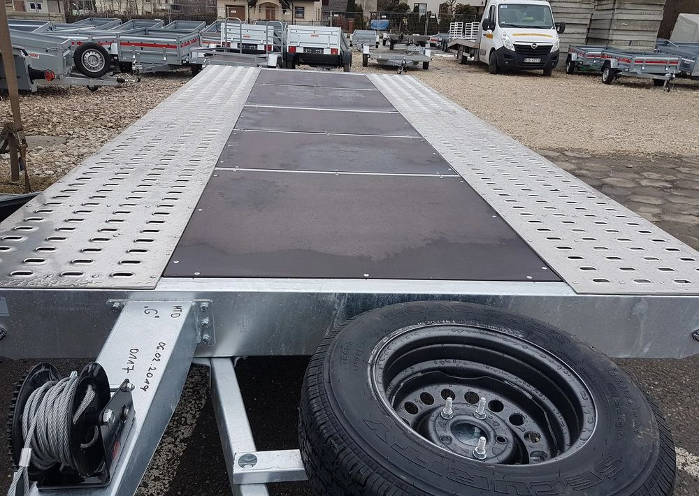 Niewiadów NM MARS 4,5x2,1m 2.7T R14C z sklejka - Автовоз ремарке: снимка 5 Niewiadów NM MARS 4,5x2,1m 2.7T R14C z sklejka - Автовоз ремарке: снимка 5