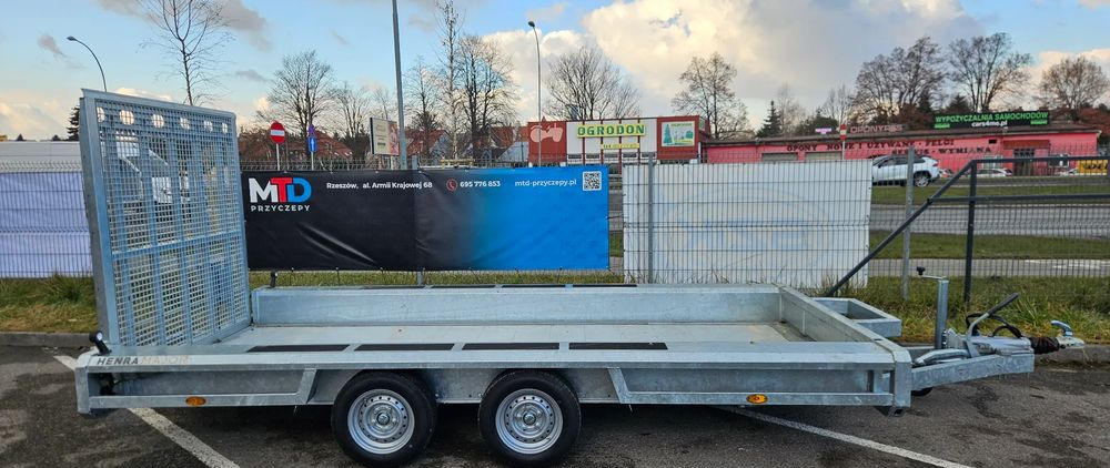 TEMARED HENRA BUILDER 4017 - Ремарке за строителна техника: снимка 2 TEMARED HENRA BUILDER 4017 - Ремарке за строителна техника: снимка 2