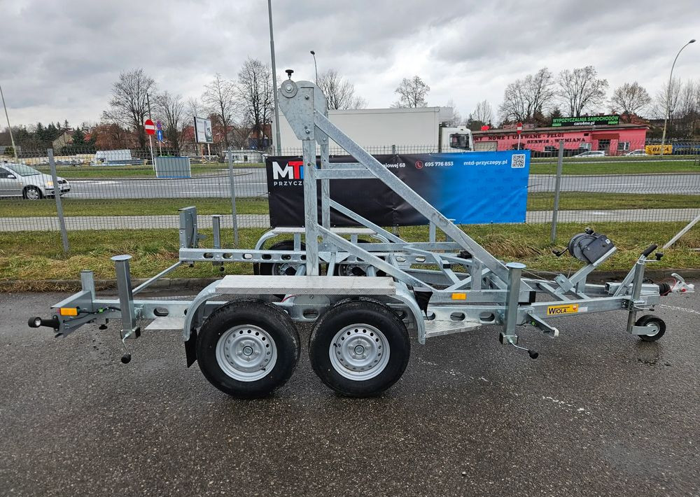 Wiola Przyczepa kablowa Wiola 2T-H2 - Кабелно ремарке: снимка 1 Wiola Przyczepa kablowa Wiola 2T-H2 - Кабелно ремарке: снимка 1