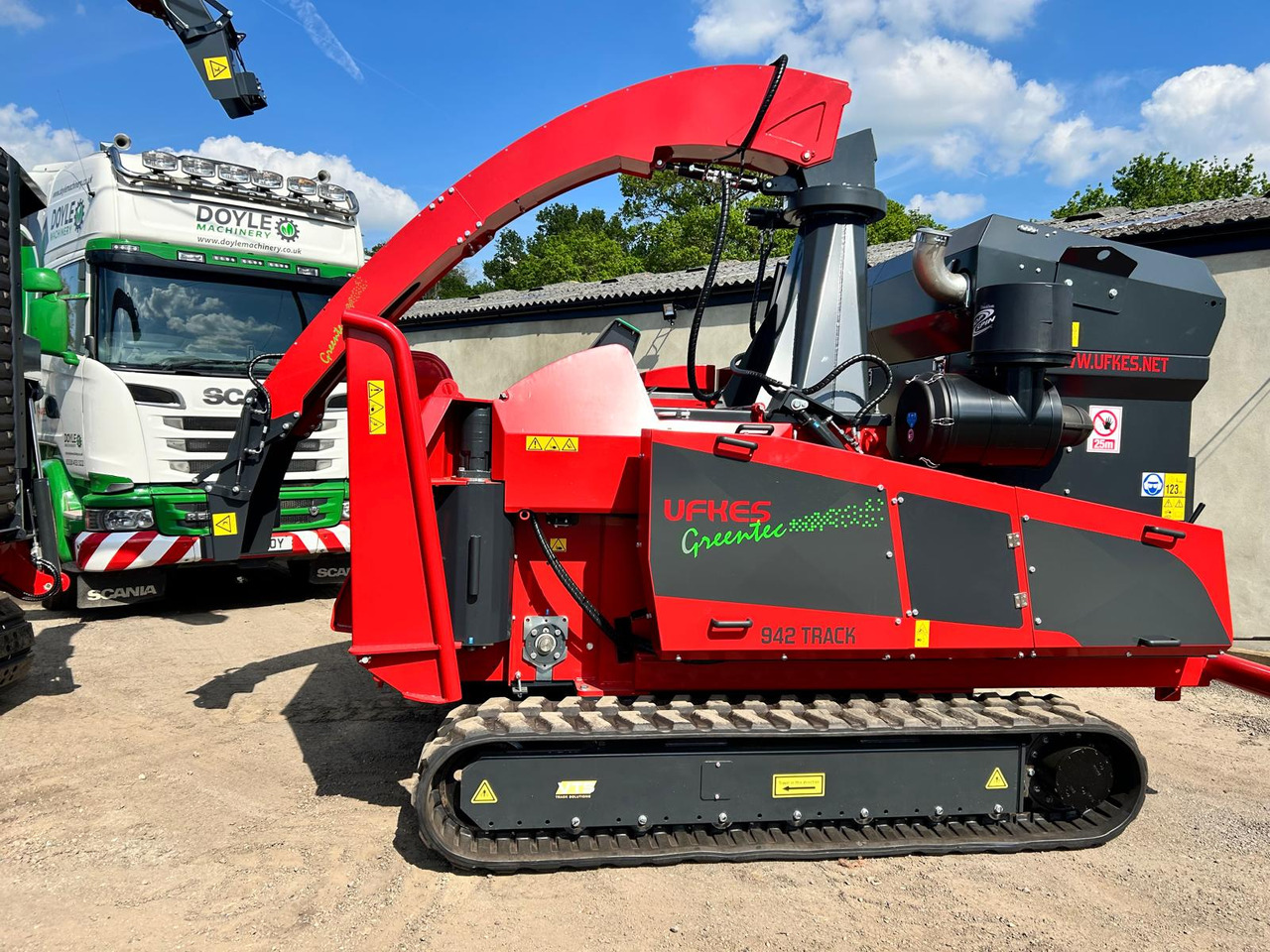 Дробилка за дървесина UFKES 942 Chipper: снимка 8