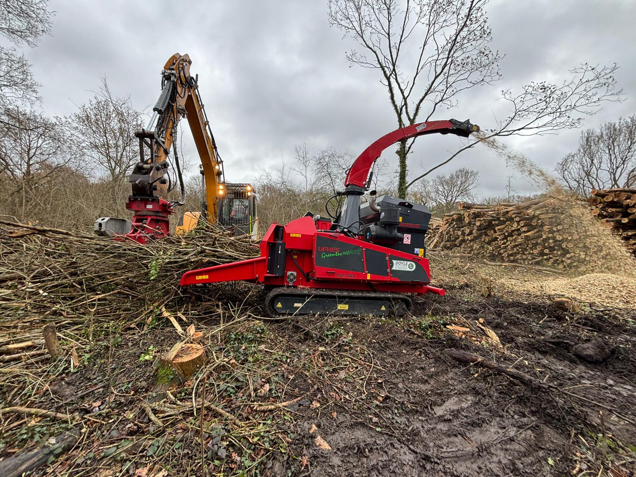 Дробилка за дървесина UFKES 942 Chipper: снимка 13