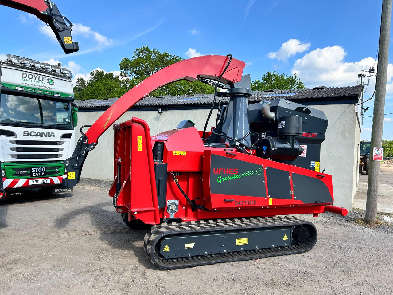 Дробилка за дървесина UFKES 942 Chipper: снимка 10