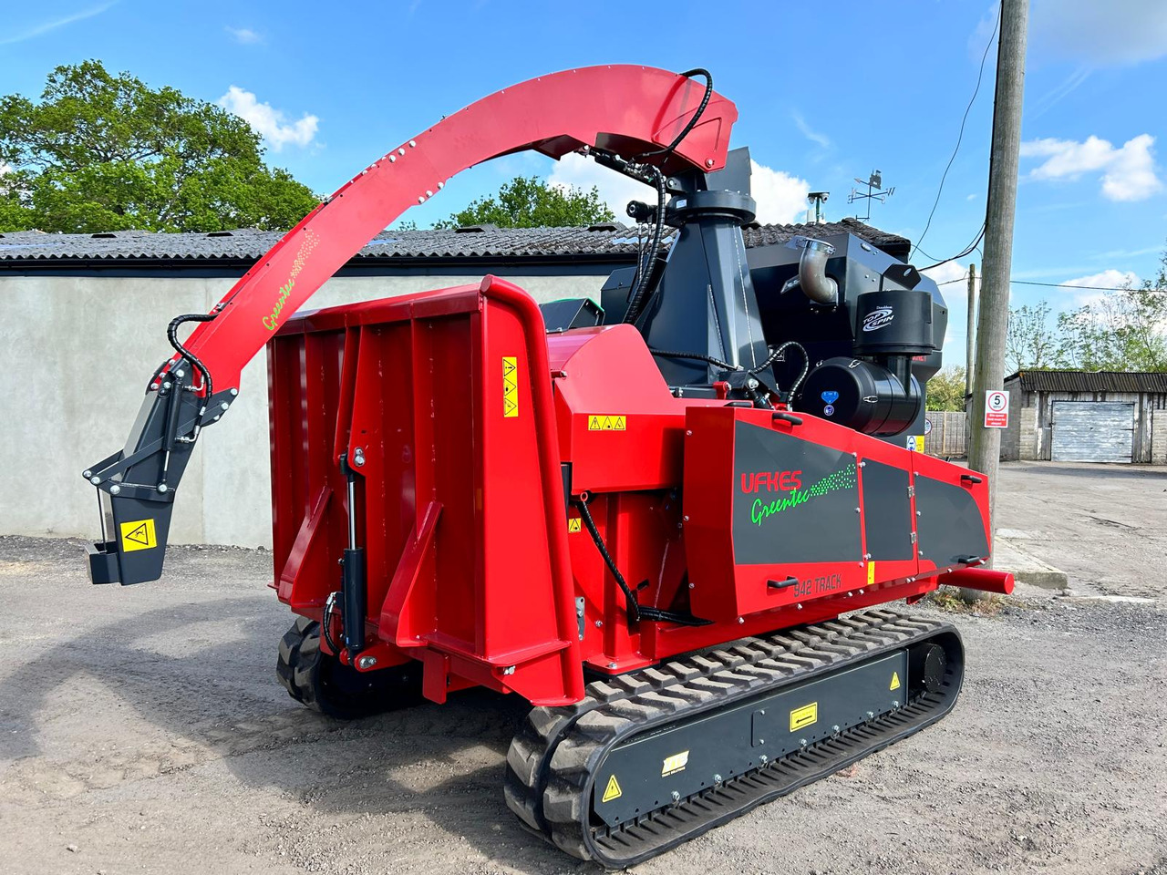 Дробилка за дървесина UFKES 942 Chipper: снимка 11