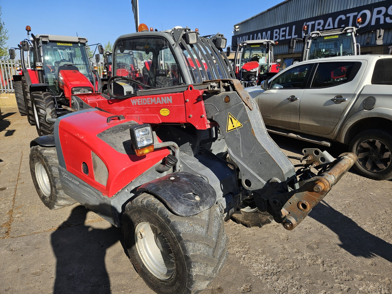 2015 Weidemann 4512, 9000 hours - Телескопичен товарач: снимка 1 2015 Weidemann 4512, 9000 hours - Телескопичен товарач: снимка 1