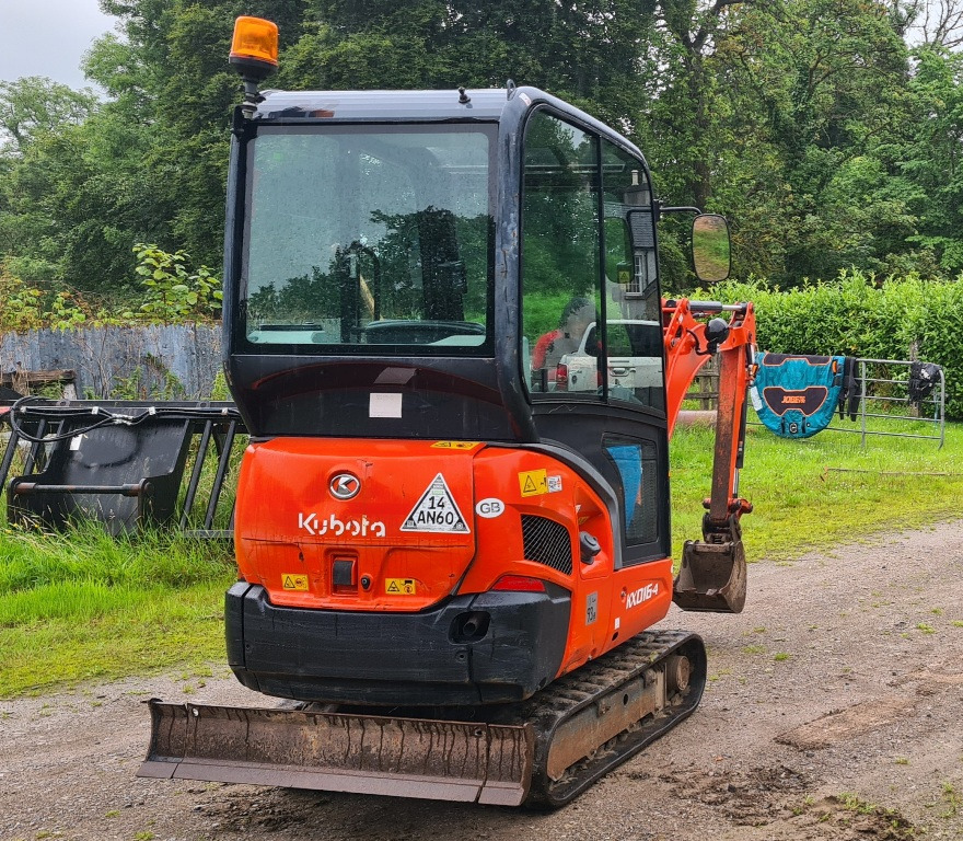 2016 Kubota KX016-4 Mini Digger, only 1550 hours - Мини багер: снимка 3 2016 Kubota KX016-4 Mini Digger, only 1550 hours - Мини багер: снимка 3