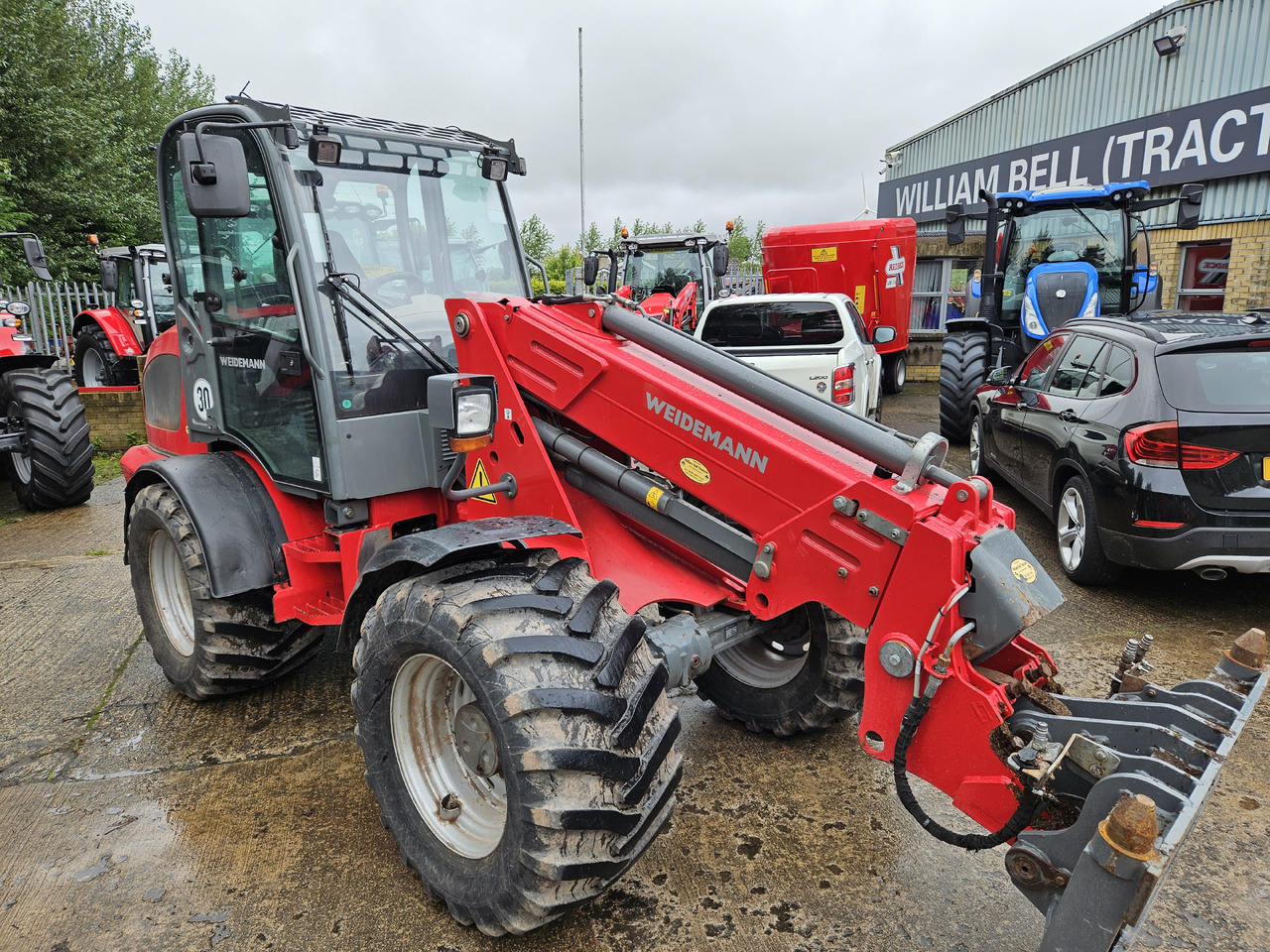 2018 Weidemann 3080 - Телескопичен колесен товарач: снимка 1 2018 Weidemann 3080 - Телескопичен колесен товарач: снимка 1