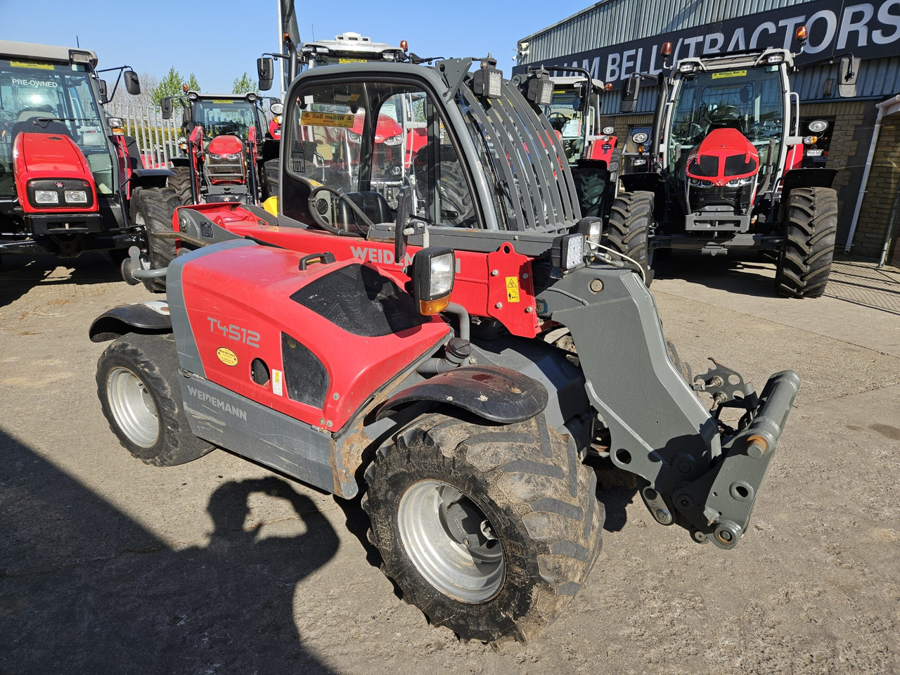 2019 Weidemann 4512 Telehandler - Телескопичен товарач: снимка 1 2019 Weidemann 4512 Telehandler - Телескопичен товарач: снимка 1