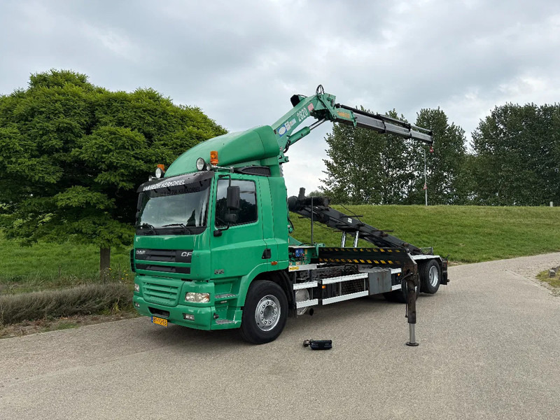 DAF CF 85.380 6x2 Kabel HMF 28 TM Remote Manual - Камион с кран: снимка 3 DAF CF 85.380 6x2 Kabel HMF 28 TM Remote Manual - Камион с кран: снимка 3