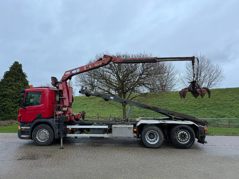 Scania P270 Kabelsysteem HMF Kraan Low KM NL TRUCK 6X2 - Камион с кран: снимка 5 Scania P270 Kabelsysteem HMF Kraan Low KM NL TRUCK 6X2 - Камион с кран: снимка 5