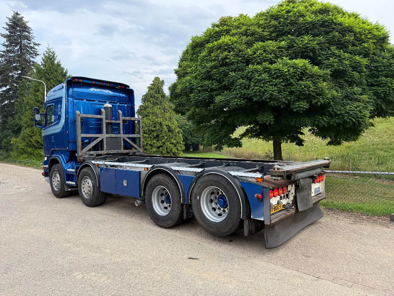 Scania R490 8X2 Manual EUR 6 Retarder TOP Truck - Контейнеровоз/ Сменна каросерия камион: снимка 3 Scania R490 8X2 Manual EUR 6 Retarder TOP Truck - Контейнеровоз/ Сменна каросерия камион: снимка 3