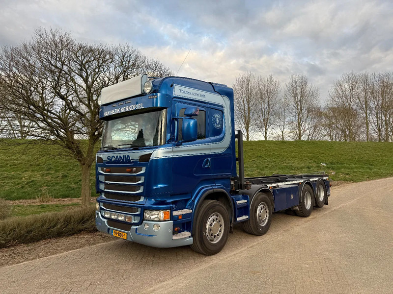 Scania R490 Manual EUR Retarder 8x2 TOP NL TRUCK 20 FT Containers - Контейнеровоз/ Сменна каросерия камион: снимка 1 Scania R490 Manual EUR Retarder 8x2 TOP NL TRUCK 20 FT Containers - Контейнеровоз/ Сменна каросерия камион: снимка 1