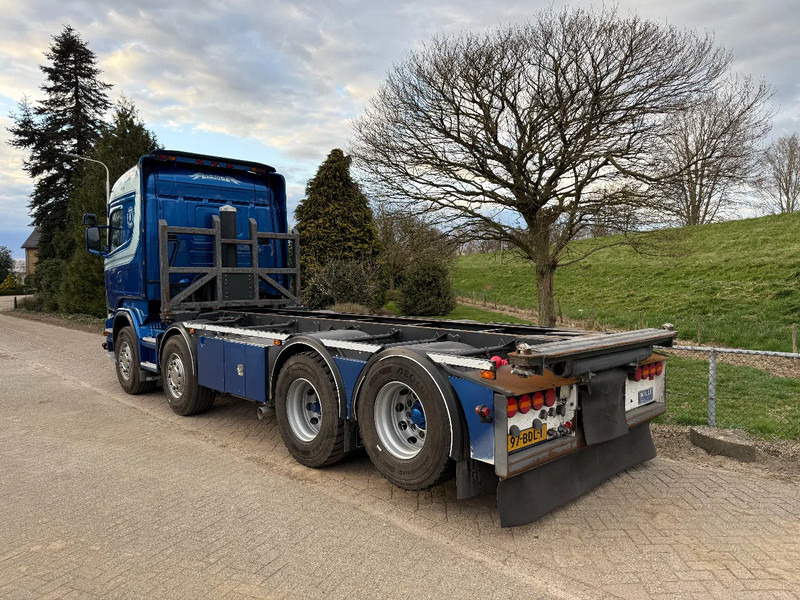 Scania R490 Manual EUR Retarder 8x2 TOP NL TRUCK 20 FT Containers - Контейнеровоз/ Сменна каросерия камион: снимка 3 Scania R490 Manual EUR Retarder 8x2 TOP NL TRUCK 20 FT Containers - Контейнеровоз/ Сменна каросерия камион: снимка 3