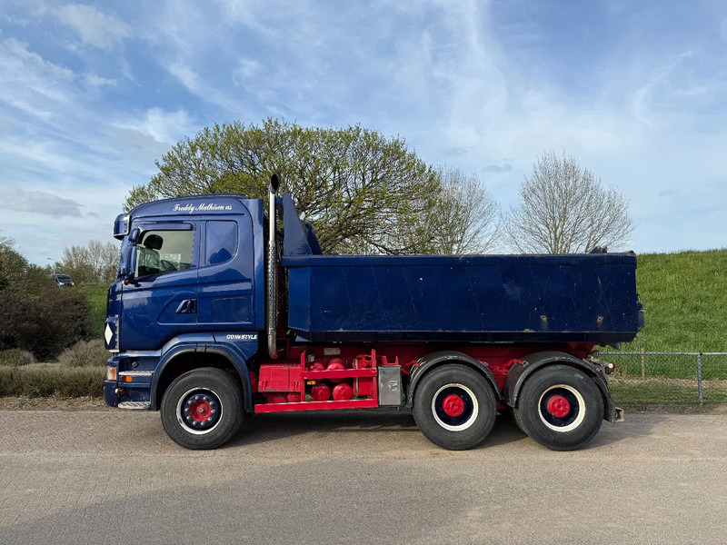 Scania R580 Kipper 6X4 Manual Full steel Retarder - Самосвал камион: снимка 2 Scania R580 Kipper 6X4 Manual Full steel Retarder - Самосвал камион: снимка 2