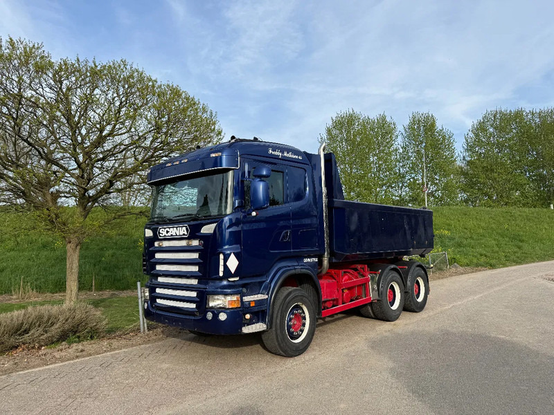 Scania R580 Kipper 6X4 Manual Full steel Retarder - Самосвал камион: снимка 3 Scania R580 Kipper 6X4 Manual Full steel Retarder - Самосвал камион: снимка 3