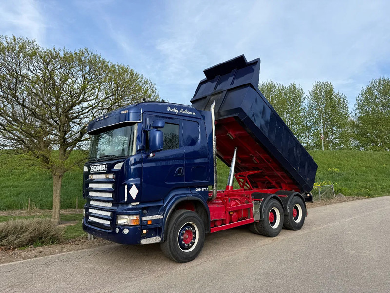 Scania R580 Kipper 6X4 Manual Full steel Retarder - Самосвал камион: снимка 1 Scania R580 Kipper 6X4 Manual Full steel Retarder - Самосвал камион: снимка 1