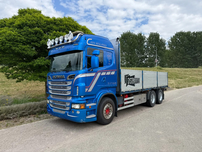 Scania R730 V8 6X4 Retarder 2012 Low km - Бордови камион: снимка 1 Scania R730 V8 6X4 Retarder 2012 Low km - Бордови камион: снимка 1